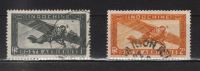 INDOCHINE : Poste Aérienne, Série , Année 1933 - 38 ,(2 Timbres) - Poste Aérienne