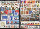 POLAND 1965 POLISH STAMPS PHILATELIC YEAR SET MNH ANNEE ANO ANNO JAHRGANG SET MNH POLOGNE POLEN POLONIA - Full Years