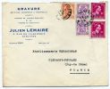 BELGIQUE - LETTRE DE VERVIERS DU 6/9/1946 AVEC TP -10% - TB - 1946 -10%