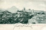 CASTROGIOVANNI - ENNA. VEDUTA DEL CASTELLO E DELLA ROCCA DI CERERE. CARTOLINA DEL 1901 - Enna