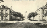 CPA (40 ) MORCENX  Les Ecoles Avenue De L Eglise - Morcenx