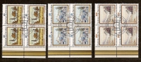 Liechtenstein 1983 Yvertn° 762-64 (°) Used  Bloc De 4 Cote 19,00 Euro - Gebraucht