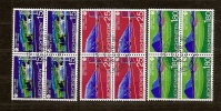 Liechtenstein 1982 Yvertn° 740-42 (°) Oblitéré Used 4 Séries Cote 15,00 Euro - Used Stamps