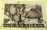 Canada 1950 Drying Furs 10c - Used - Used Stamps