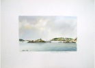 Alain Aquarelle Originale 1986 L'embouchure De La Rance Dinard 35 Ile Et Vilaine - Aquarelles