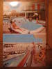 USA Malibu Atlantic City Motel Hotel Swimming Pool Natation Natacion Swimming-pool Piscina Schwimmen Post Card - Schwimmen