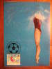 AUSTRALIA Parramatta 1991 High Diving Plongeon Swimming Pool Natation Schwimmen Swim Spring Board Maxi Maximum Card - Kunst- Und Turmspringen