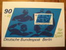 GERMANY Berlin 1980 Water Polo Waterpolo Water-polo Wasserball Swimming Pool Natation Schwimmen Swim Maxi Maximum Card - Water-Polo