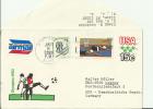 USA 1980 - SPECIAL COVER PRESTAMPED ENVELOPE OLYMPI ADDR TO GERMANY  W + ADD 2 STAMPS OF1-15 POST MOHAWAK NY JAN 5 RE426 - 1971-1980