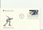 USA 1980 - FDC WINTER OLYMPICS-GAMES SPEED SKATING W 1 STAMP OF 15 CENTS  LAKE PLACID FEB 1 RE 430 - 1971-1980