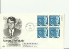 USA 1979 - FDC ROBERT KENNEDY US ATTORNEY GENERAL  ADDRESSED W 4 STAMPS OF 15 C.  POSTM. WASHINGTON DC JAN 12 RE 437 - 1971-1980