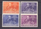 Nouvelles Hébrides  :  Yv  136-39  *   UPU - Unused Stamps