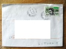 Cover Sent From France To Lithuania On 1995, Alain Colas - Brieven En Documenten