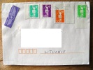 Cover Sent From France To Lithuania On 1995 - Brieven En Documenten