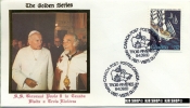 Visita A Rivieres, 10. September 1984,  In Kanada, The Golden Series - Sobres Conmemorativos