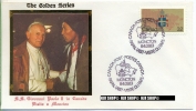 Visita A Moncton, 13. September 1984,  In Kanada, The Golden Series - Enveloppes Commémoratives