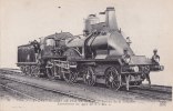 ¤¤  - Compagnie Des Chemins De Fer De P.L.M.  -  Locomotive Du Type Dit à " Sec "   -  ¤¤ - Eisenbahnen