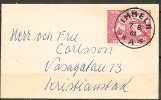 Czeslaw Slania. Sweden 1963. Envelope Sent To Kristianstad. Michel 504 A. - Lettres & Documents