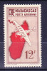 MADAGASCAR PA N°10 Neuf Charniere - Aéreo