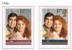 GREAT BRITAIN  TROUW PRINS ANDREW EN SARAH FERGUSON   1986 ** - Unused Stamps