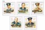 GREAT BRITAIN  50 JAAR R.A.F.  BEROEMDE PILOTEN   1986 ** - Unused Stamps