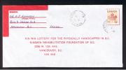 RB 865 - 1984 Cover New Hazelton BC British Columbia Canada - 32c Rate To Vancouver - Lettres & Documents