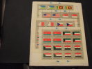ONU-N.Y. - 1981 BANDIERE Su 4 MINI-FOGLI - NUOVI(++) - Blocks & Sheetlets