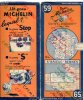 Carte Géographique MICHELIN - N° 059 RENNES - St BRIEUC N° 126 3728 - Cartes Routières