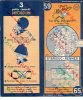 Carte Géographique MICHELIN - N° 059 RENNES - St BRIEUC 1949 - Cartes Routières