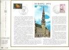 CEF 228 -  Europa 1973 -  1er Jour 14.04.1973 -  Paris  T. 1752 - Strasbourg T. 1753 - Covers & Documents