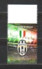 D040 Rep. San Marino 2012 - Juventus Campione D'Italia - 1 Con Bordo Di Foglio - Nuovo ** - Famous Clubs