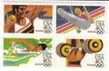 #C105-C108 1984 Los Angeles Summer Olympics, Block Of 4 40-cent US Postage Airmail Stamps - 3b. 1961-... Ungebraucht