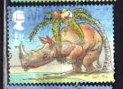 Great Britain 2002 1 St Rhinoceros Issue #2009 - Unclassified