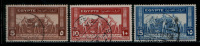 EGYPT /  1931 / AGRICULTURAL & INDUSTRIAL EXHIBITION / ANCIENT AGRICULTURE / EGYPTOLOGY / VF USED  . - Used Stamps