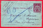Carte Pneumatique Télégraphe De 1905 / Marcophilie : 90 ! - Pneumatiques