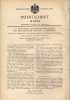 Original Patentschrift - Van Vriesland`s Aerogengas GmbH In Hannover , 1899 ,  Apparat Zur Luftgas !!! - Tools