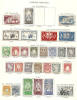 IRELAND 1937 - 1948 FINE USED ON 2 PRINTED ALBUM PAGES MINIMUM Cat £158+ - Colecciones & Series