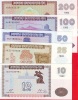 Armenia, 5 Banknotes / 10, 25, 50, 100, 200 Dram 1993, UNC Crisp - Armenië