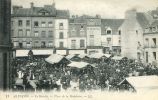 N°20942 -cpa Alençon -le Marché -place De La Madeleine- - Marchés