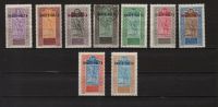 Haute Volta: Série De 1920 à 1928, 9 Timbres - Used Stamps