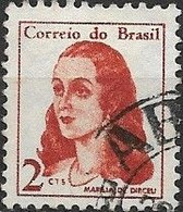 BRAZIL 1967 Marilia De Dirceu - 2c - Red FU - Used Stamps