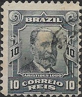 BRAZIL 1906 Lobo - 10r Grey FU - Used Stamps