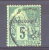 Guadeloupe  :  Yv  17  (o) - Used Stamps