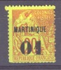 Martinique  :  Yv  3  *               ,         N3 - Neufs