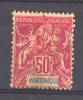 Martinique  :  Yv  41  (o) - Unused Stamps