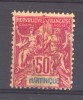 Martinique  :  Yv  41  (o) - Neufs