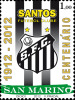 REPUBBLICA DI SAN MARINO - ANNO 2012 - CALCIO SANTOS FUTEBOLE CLUBE   - NUOVI MNH ** - Unused Stamps