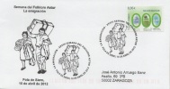 SPAIN. POSTMARK ASTURIAN FOLKLORE WEEK. THE MIGRATION. POLA DE SIERO 2012 - Briefe U. Dokumente