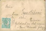 Carta PRAHA (Checoslovaquia) 1921. Hradcany. 5 H.dentado - Storia Postale
