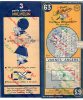 Carte Géographique MICHELIN - N° 063 VANNES - ANGERS 1949 - Strassenkarten